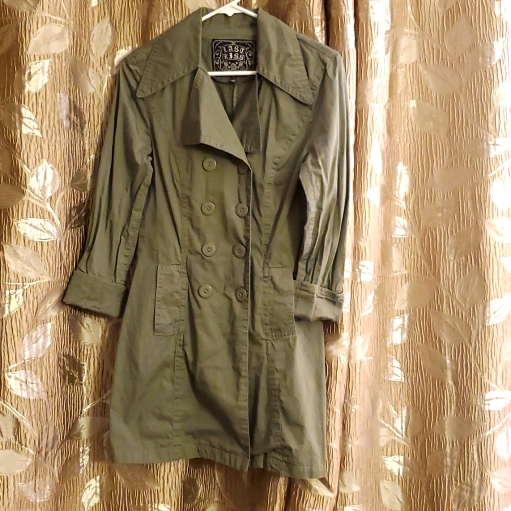 Trench coat by Last Kiss size Medium